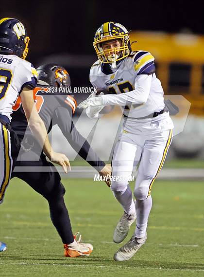 Thumbnail 1 in Wilmington @ Port Allegany (PIAA 1A Quarterfinal) photogallery.