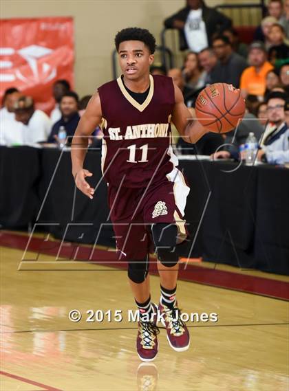 Thumbnail 2 in Shadow Mountain  vs St. Anthony (Hoophall West Invitational) photogallery.