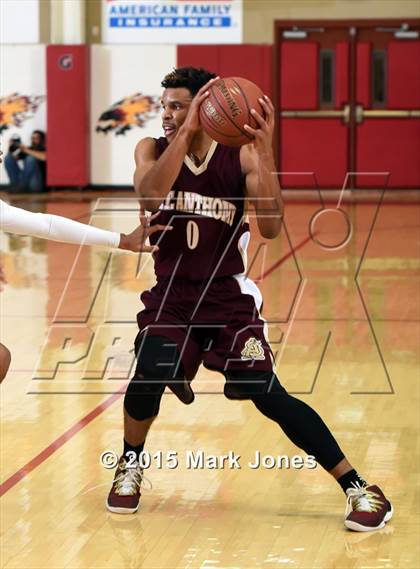 Thumbnail 3 in Shadow Mountain  vs St. Anthony (Hoophall West Invitational) photogallery.