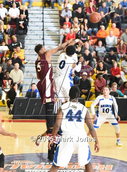 Thumbnail 1 in Shadow Mountain  vs St. Anthony (Hoophall West Invitational) photogallery.