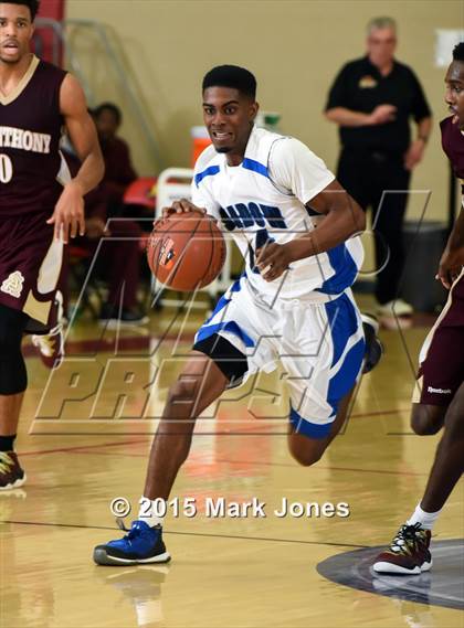 Thumbnail 3 in Shadow Mountain  vs St. Anthony (Hoophall West Invitational) photogallery.
