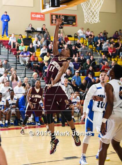 Thumbnail 1 in Shadow Mountain  vs St. Anthony (Hoophall West Invitational) photogallery.