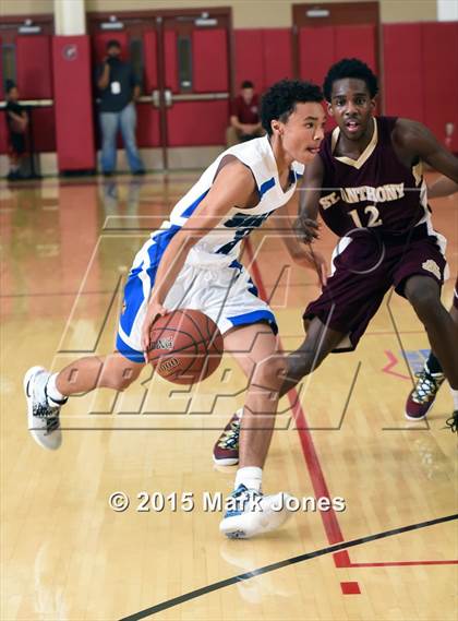 Thumbnail 1 in Shadow Mountain  vs St. Anthony (Hoophall West Invitational) photogallery.