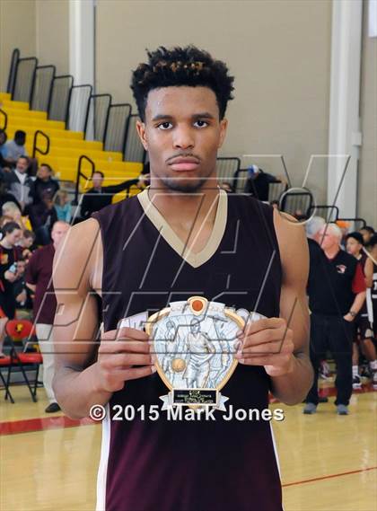 Thumbnail 2 in Shadow Mountain  vs St. Anthony (Hoophall West Invitational) photogallery.