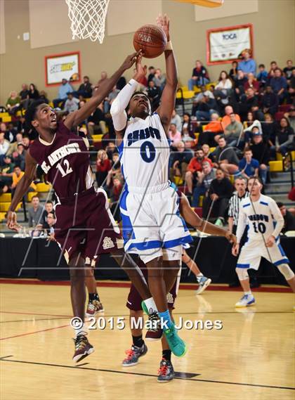 Thumbnail 3 in Shadow Mountain  vs St. Anthony (Hoophall West Invitational) photogallery.