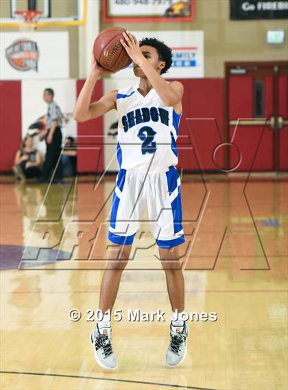 Thumbnail 1 in Shadow Mountain  vs St. Anthony (Hoophall West Invitational) photogallery.