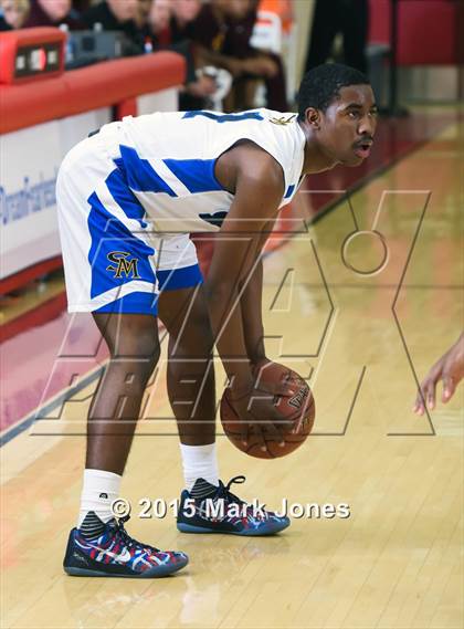 Thumbnail 3 in Shadow Mountain  vs St. Anthony (Hoophall West Invitational) photogallery.