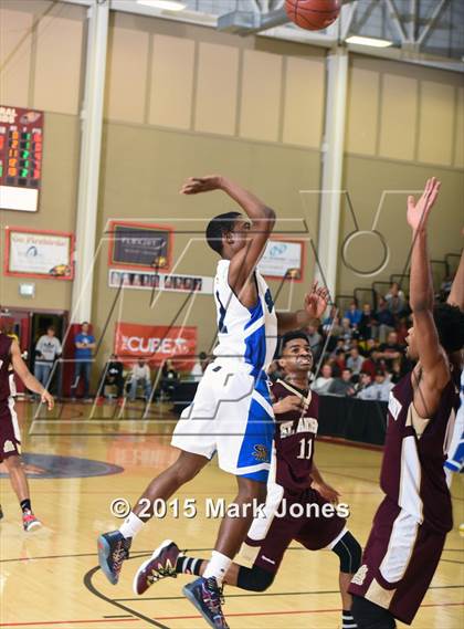 Thumbnail 1 in Shadow Mountain  vs St. Anthony (Hoophall West Invitational) photogallery.