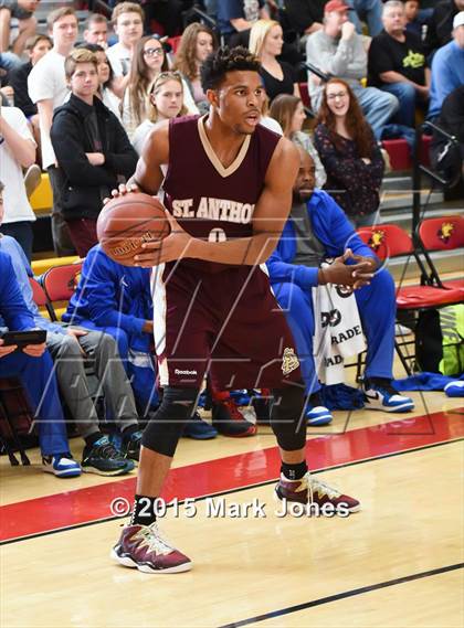 Thumbnail 2 in Shadow Mountain  vs St. Anthony (Hoophall West Invitational) photogallery.