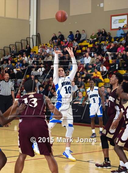 Thumbnail 1 in Shadow Mountain  vs St. Anthony (Hoophall West Invitational) photogallery.