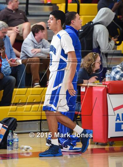 Thumbnail 3 in Shadow Mountain  vs St. Anthony (Hoophall West Invitational) photogallery.