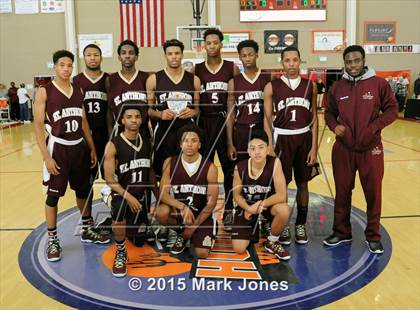 Thumbnail 3 in Shadow Mountain  vs St. Anthony (Hoophall West Invitational) photogallery.