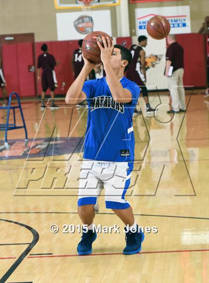 Thumbnail 2 in Shadow Mountain  vs St. Anthony (Hoophall West Invitational) photogallery.