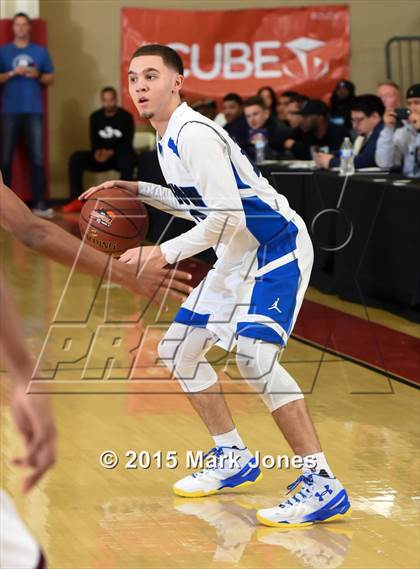 Thumbnail 3 in Shadow Mountain  vs St. Anthony (Hoophall West Invitational) photogallery.