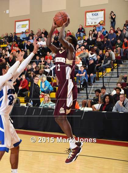 Thumbnail 3 in Shadow Mountain  vs St. Anthony (Hoophall West Invitational) photogallery.