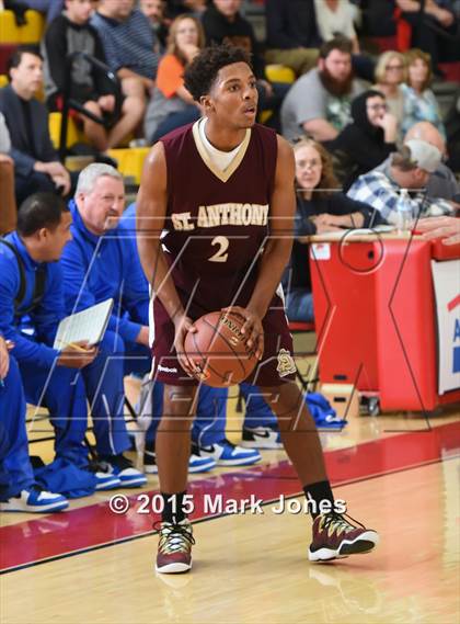 Thumbnail 1 in Shadow Mountain  vs St. Anthony (Hoophall West Invitational) photogallery.
