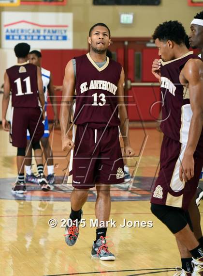 Thumbnail 2 in Shadow Mountain  vs St. Anthony (Hoophall West Invitational) photogallery.