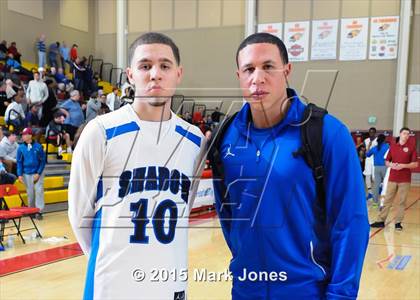 Thumbnail 2 in Shadow Mountain  vs St. Anthony (Hoophall West Invitational) photogallery.