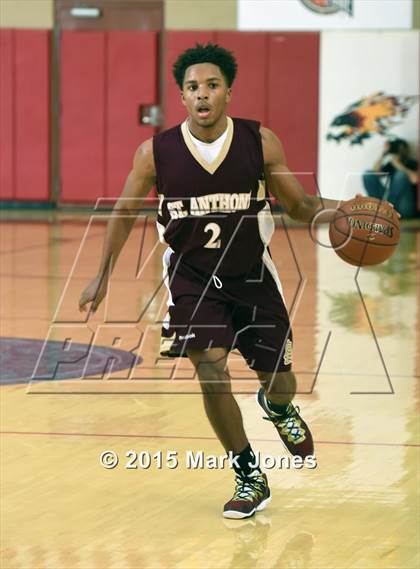 Thumbnail 3 in Shadow Mountain  vs St. Anthony (Hoophall West Invitational) photogallery.