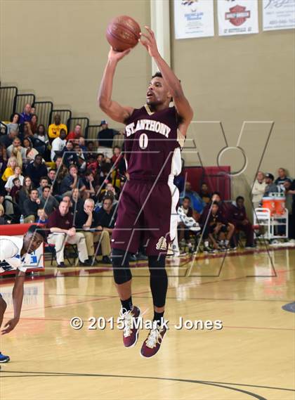 Thumbnail 2 in Shadow Mountain  vs St. Anthony (Hoophall West Invitational) photogallery.