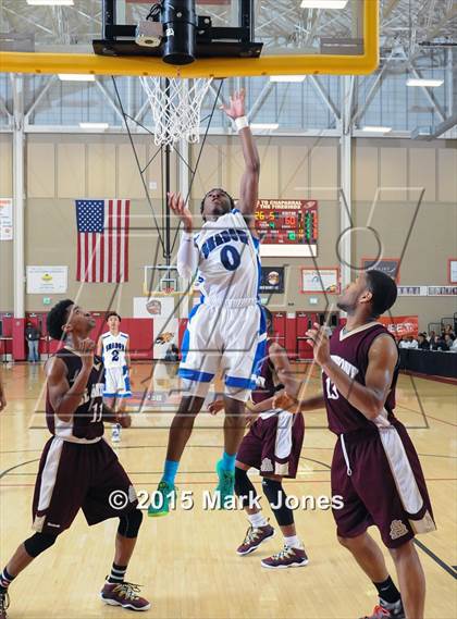 Thumbnail 2 in Shadow Mountain  vs St. Anthony (Hoophall West Invitational) photogallery.