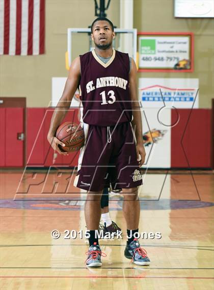 Thumbnail 2 in Shadow Mountain  vs St. Anthony (Hoophall West Invitational) photogallery.