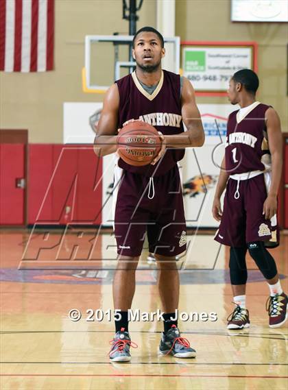 Thumbnail 3 in Shadow Mountain  vs St. Anthony (Hoophall West Invitational) photogallery.
