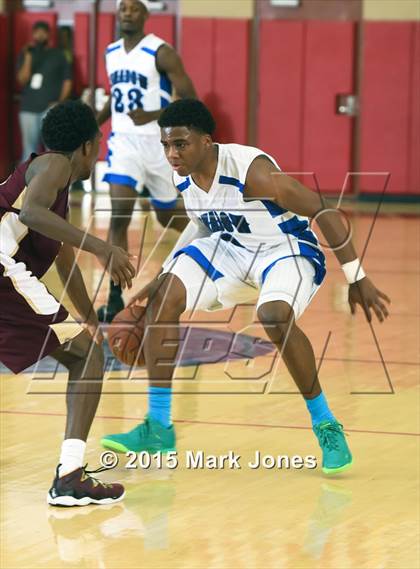 Thumbnail 3 in Shadow Mountain  vs St. Anthony (Hoophall West Invitational) photogallery.