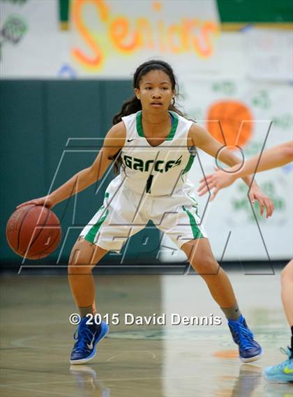 Thumbnail 2 in Clovis @ Garces Memorial (CIF CS D1 Playoff) photogallery.