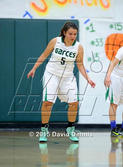Thumbnail 3 in Clovis @ Garces Memorial (CIF CS D1 Playoff) photogallery.