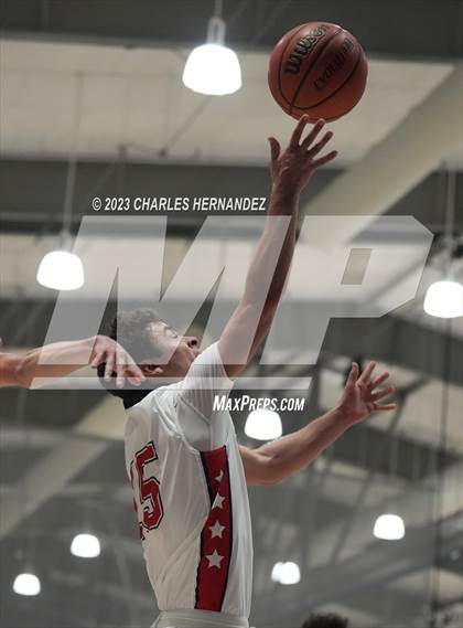 Thumbnail 1 in San Antonio Patriots HomeSchool vs. Aggieland HomeSchool (Aggieland Come and Take It Tip-Off) photogallery.