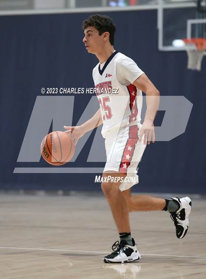 Thumbnail 3 in San Antonio Patriots HomeSchool vs. Aggieland HomeSchool (Aggieland Come and Take It Tip-Off) photogallery.