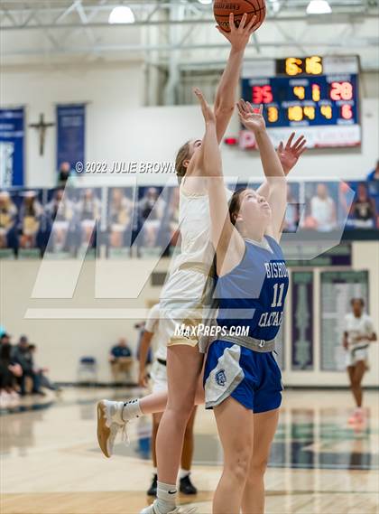 Thumbnail 2 in Indianapolis Bishop Chatard vs Cathedral (City Tournament Final) photogallery.