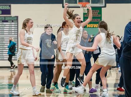 Thumbnail 2 in Indianapolis Bishop Chatard vs Cathedral (City Tournament Final) photogallery.
