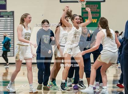 Thumbnail 3 in Indianapolis Bishop Chatard vs Cathedral (City Tournament Final) photogallery.