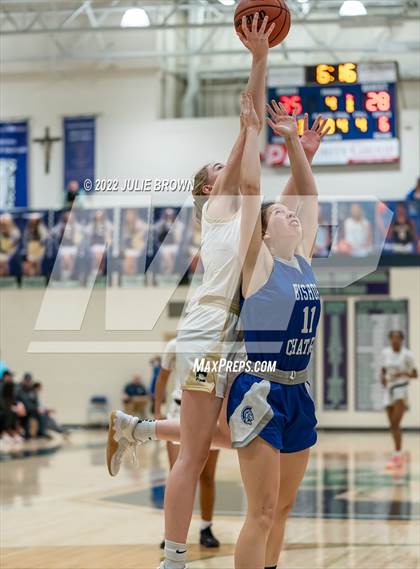 Thumbnail 3 in Indianapolis Bishop Chatard vs Cathedral (City Tournament Final) photogallery.
