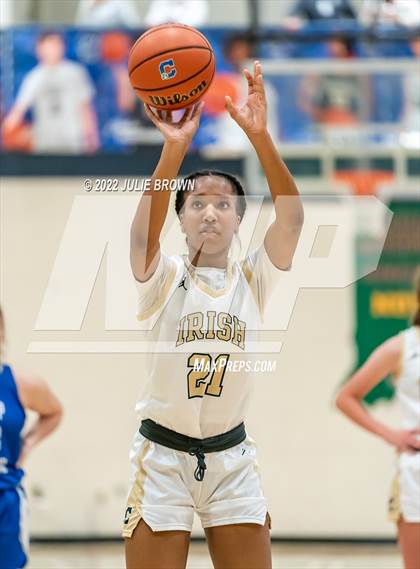 Thumbnail 3 in Indianapolis Bishop Chatard vs Cathedral (City Tournament Final) photogallery.