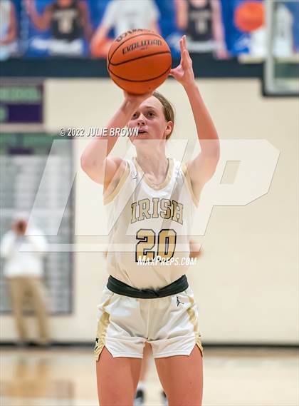 Thumbnail 2 in Indianapolis Bishop Chatard vs Cathedral (City Tournament Final) photogallery.