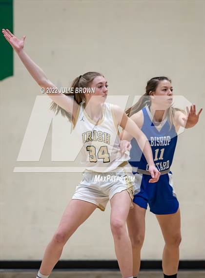 Thumbnail 3 in Indianapolis Bishop Chatard vs Cathedral (City Tournament Final) photogallery.