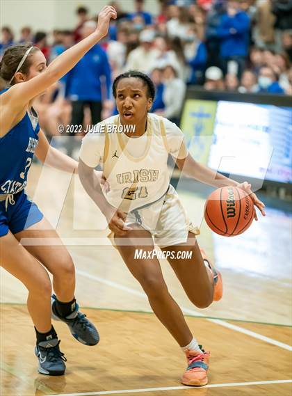 Thumbnail 1 in Indianapolis Bishop Chatard vs Cathedral (City Tournament Final) photogallery.