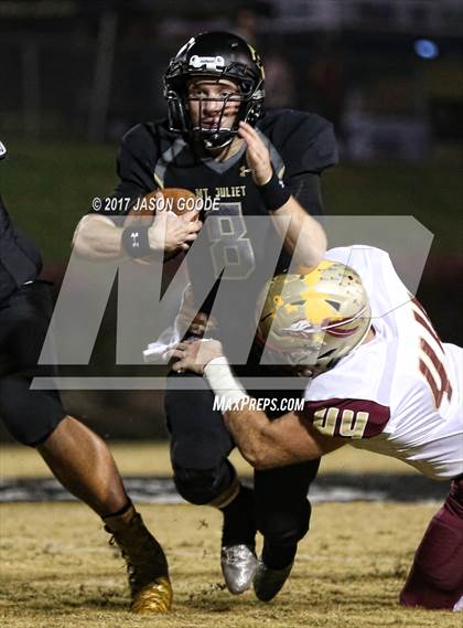 Thumbnail 3 in Riverdale @ Mount Juliet (TSSAA Division I Class 6A 1st Round) photogallery.