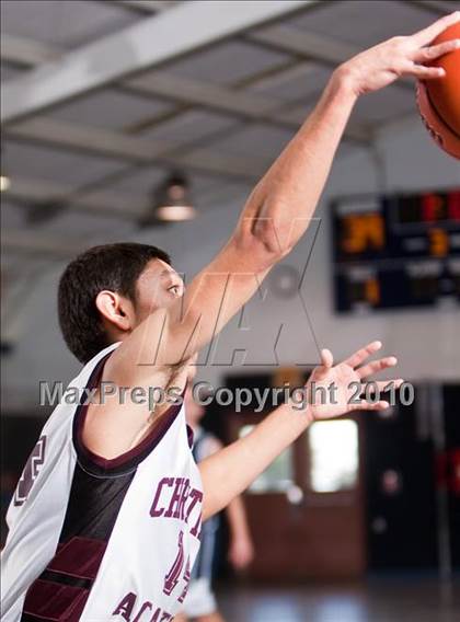 Thumbnail 1 in Christian Academy vs. Hill Country Christian (Bracken Christian Tournament) photogallery.