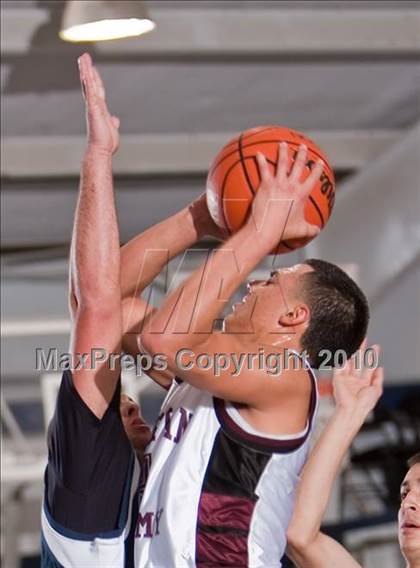 Thumbnail 3 in Christian Academy vs. Hill Country Christian (Bracken Christian Tournament) photogallery.