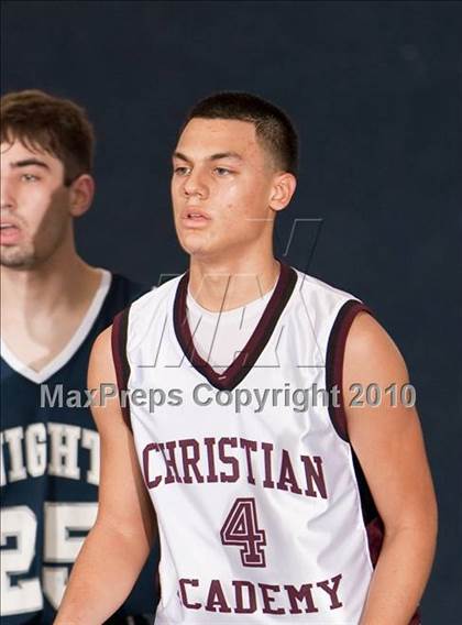 Thumbnail 2 in Christian Academy vs. Hill Country Christian (Bracken Christian Tournament) photogallery.