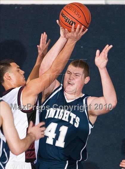 Thumbnail 3 in Christian Academy vs. Hill Country Christian (Bracken Christian Tournament) photogallery.
