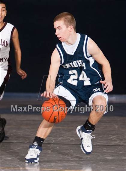 Thumbnail 2 in Christian Academy vs. Hill Country Christian (Bracken Christian Tournament) photogallery.