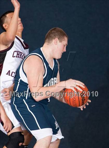 Thumbnail 3 in Christian Academy vs. Hill Country Christian (Bracken Christian Tournament) photogallery.