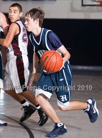Thumbnail 3 in Christian Academy vs. Hill Country Christian (Bracken Christian Tournament) photogallery.