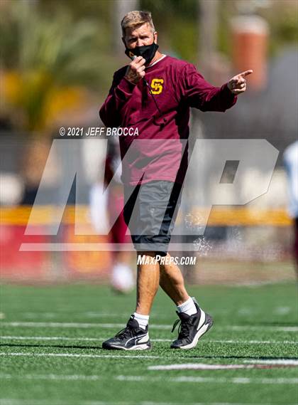 Thumbnail 1 in Simi Valley (Intrasquad Scrimmage) 03/13/2021 photogallery.