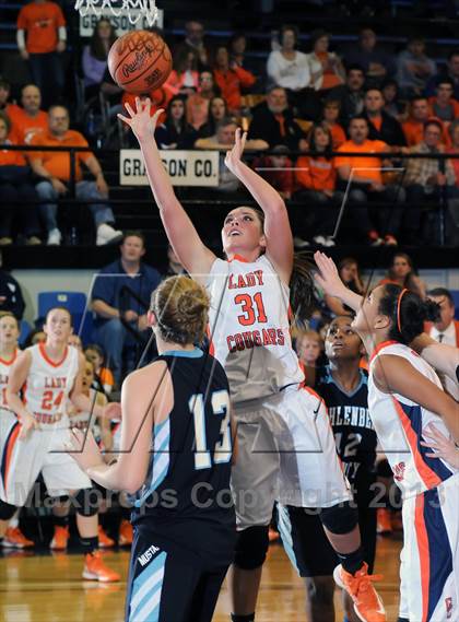 Thumbnail 3 in Muhlenberg County vs Grayson County (KHSAA 3rd Region Tournament) photogallery.